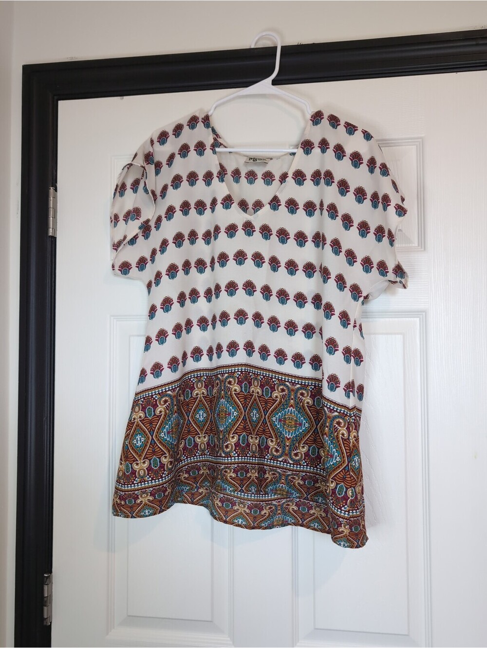 Small Show Me Your MuMu Women's Boho Flowy Top